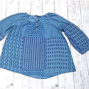 ana Womens Medium Flowy top